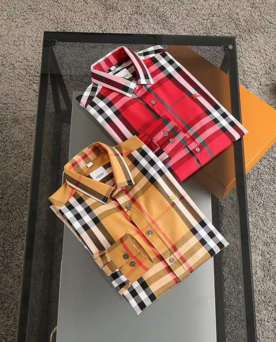 Picture of Burberry Shirts Long _SKUBurberryM-3XL8qn9221131